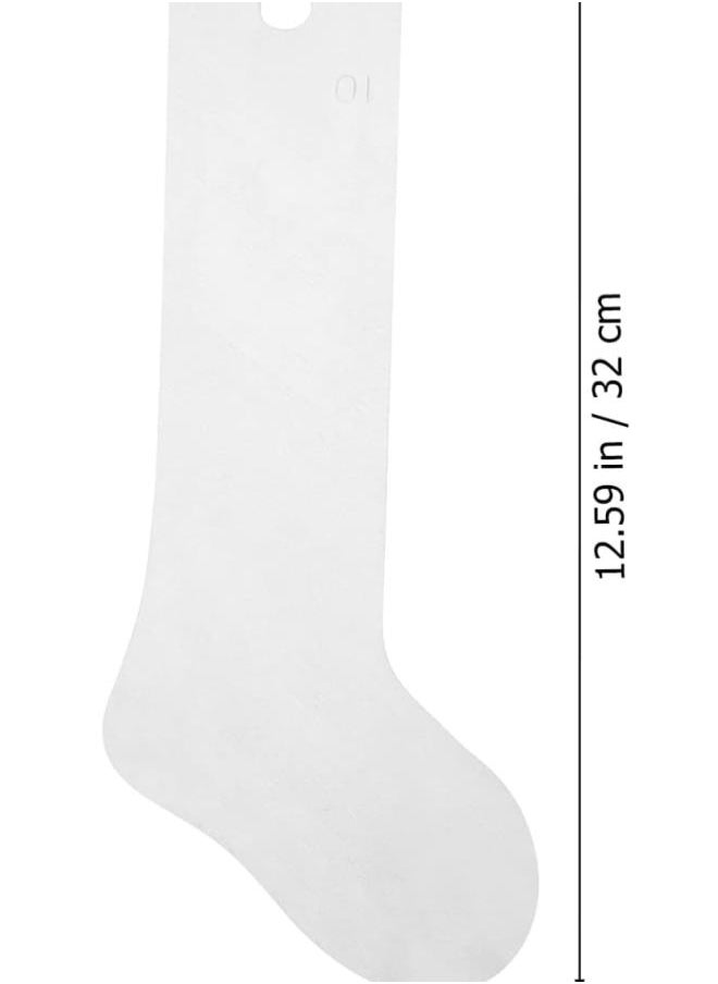 silvercnc - silvercnc 2pcs Metal Sock Jig Heat Press Sock Jig Hockey Style Aluminum Sock Dye Sublimation Printing Socks Jigs DIY Accessory - Image 1
