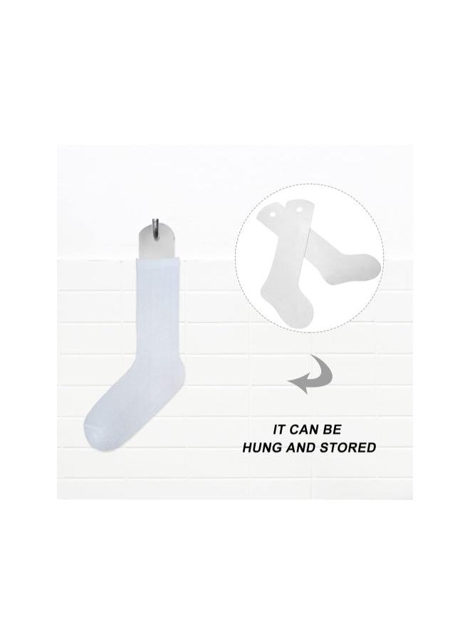 silvercnc - silvercnc 2pcs Metal Sock Jig Heat Press Sock Jig Hockey Style Aluminum Sock Dye Sublimation Printing Socks Jigs DIY Accessory - Image 1