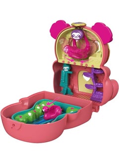 Polly Pocket Polly Pocket Flip & Find Sloth Compact  - Image 3