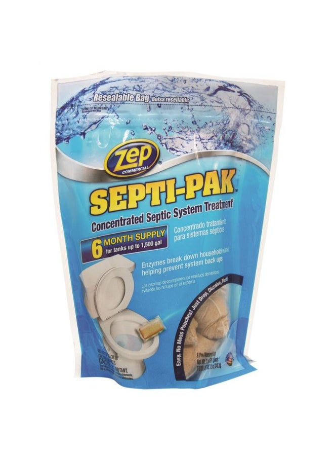 Zep Septi-Pak Quick Acting Concentrated Septic System Treatment 12 oz 6398531