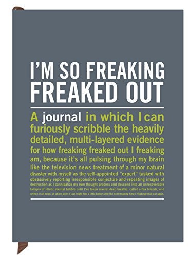 Knock Knock I'm So Freaking Freaked Out Inner-Truth Journal (Large, 7 x 9.5-inches) - Image 2