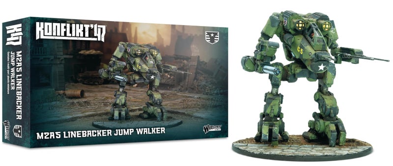 Warlord Games M2A5 Linebacker Jump Walker United States Miniatures for Konflikt 47 Highly Detailed 28mm Scale Miniatures - Image 3