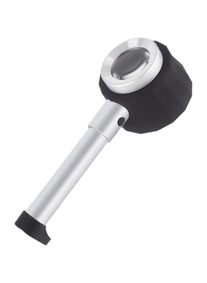 MIXOUT Large Aperture Magnifying Glass With High Magnification, High-Definition, For Alcohol Jewelry Appraisal, With Scale, Led And Uv Light - Image 1
