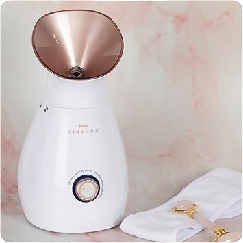 STYLPRO 4in1 Steamer Face Steamer Aromatherapy Diffuser Humidifier and Towel Warmer Ionic Face Mist for Deep Cleaning Luxury Home Spa Unclogs Pores - Image 5