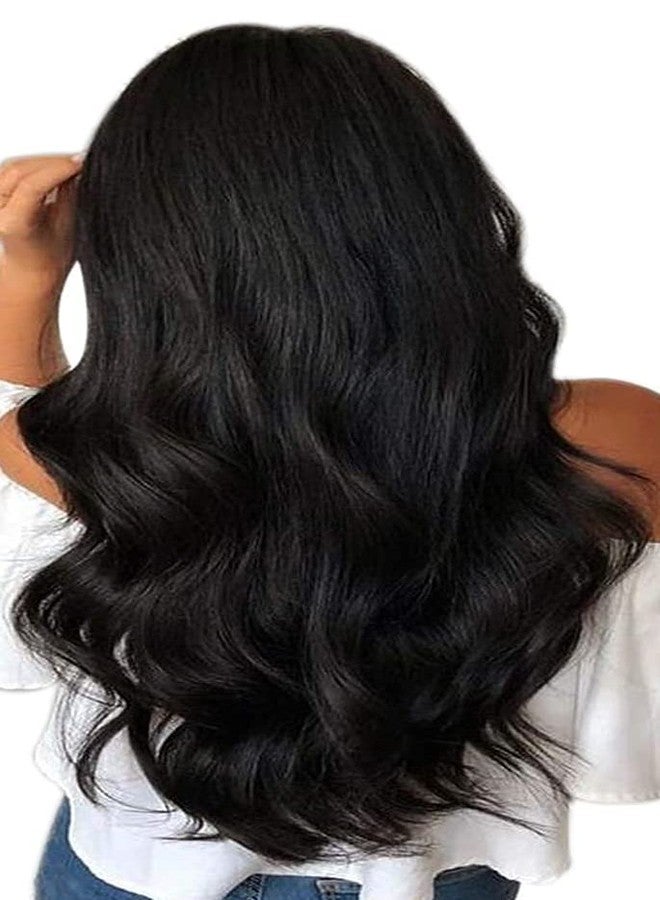 BeatStock Curly Wavy Hair Extension in Black color 5 clip, 120 gram in New Updated Model - Image 1