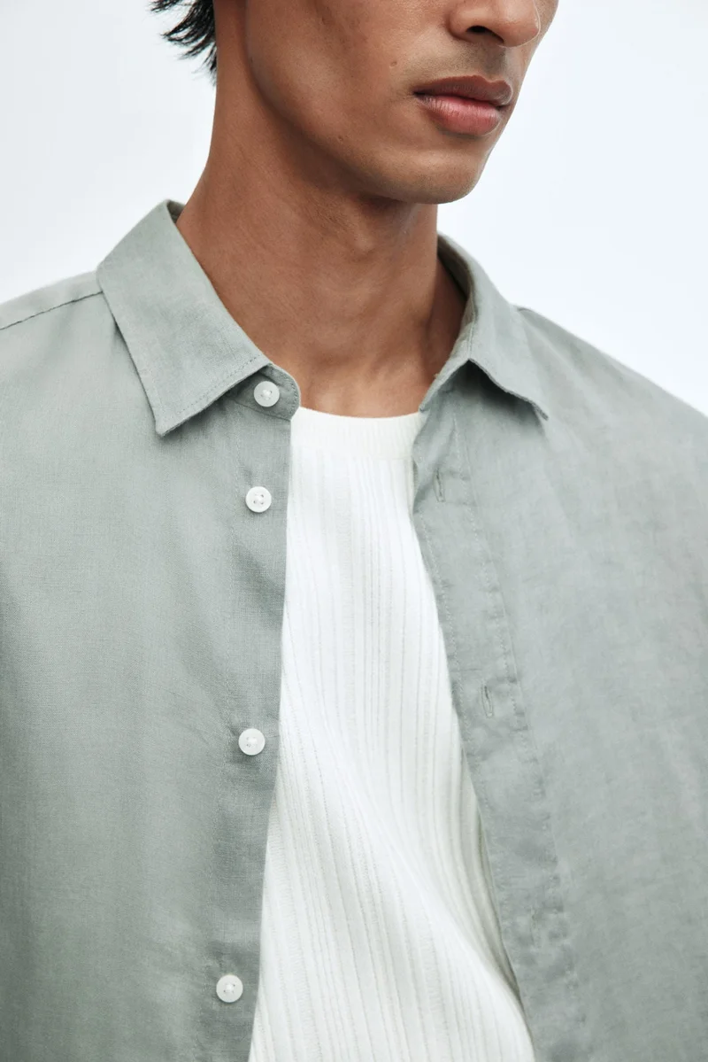 H&M Regular Fit Linen shirt