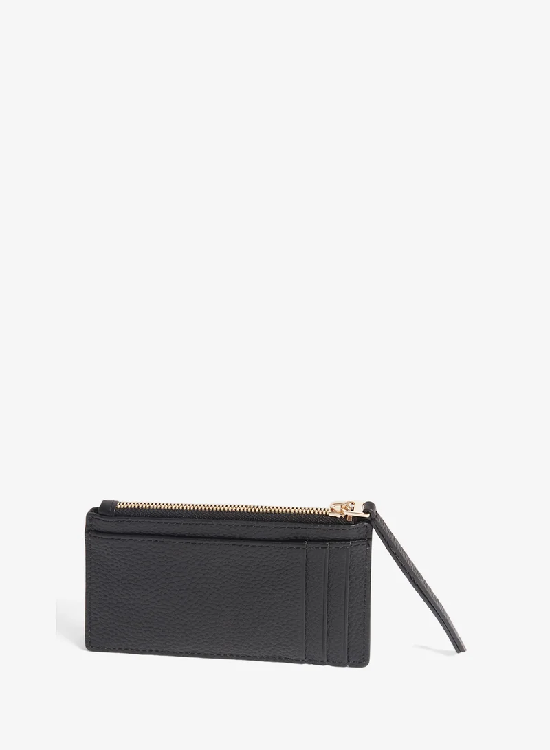 Ted Baker BLACK Bow Detail Zip Card Holder for Women | Best Price UAE