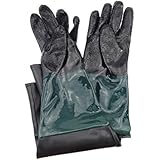 Jewboer Jewboer 23.6" Rubber Sandblasting Sandblaster Gloves for Sandblast Cabinets  - Image 1