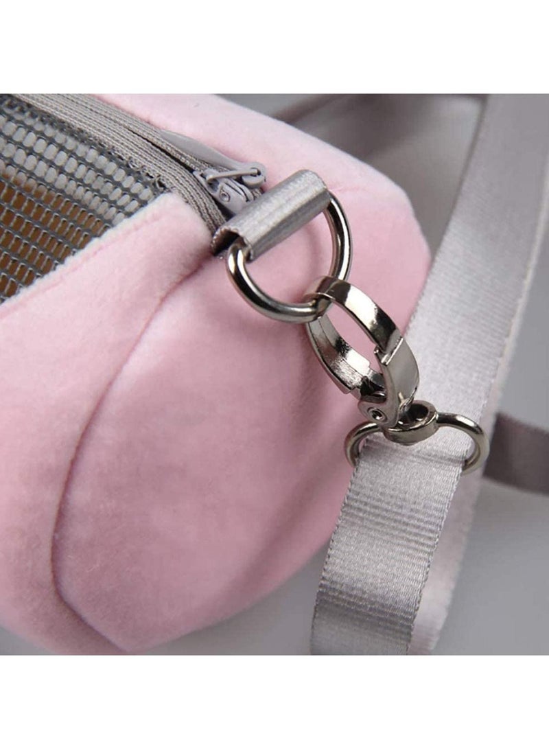 SYOSI Hamster Carrier Bag Portable Breathable Pet Carrier Bag Hamster House Squirrel Winter Warm Cage Nest Squirrel Accessories  - Image 4