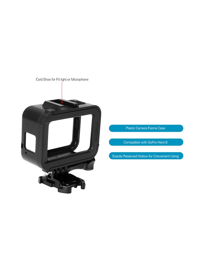 Protective Housing Frame Shell GoPro Hero 8 Camera Mount Black - Image 2