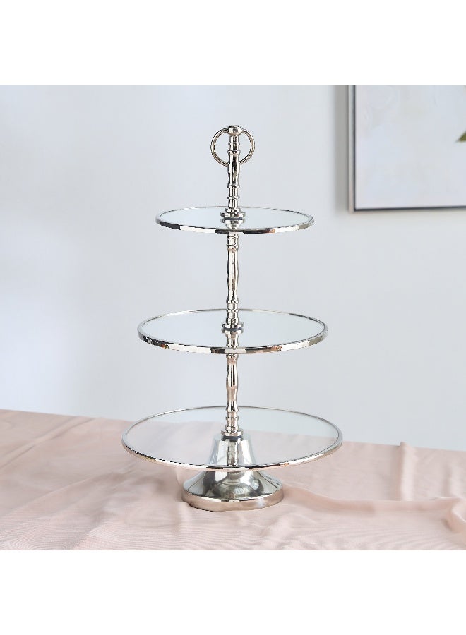 Home Box حامل كعكة شرقي من 3 طبقات 30 × 50 × 30 سم - Image 2