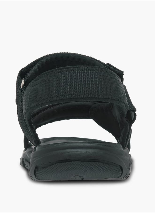 LBL by Shoexpress - Boys Textured Sandals With Hook And Loop Closure - Image 1