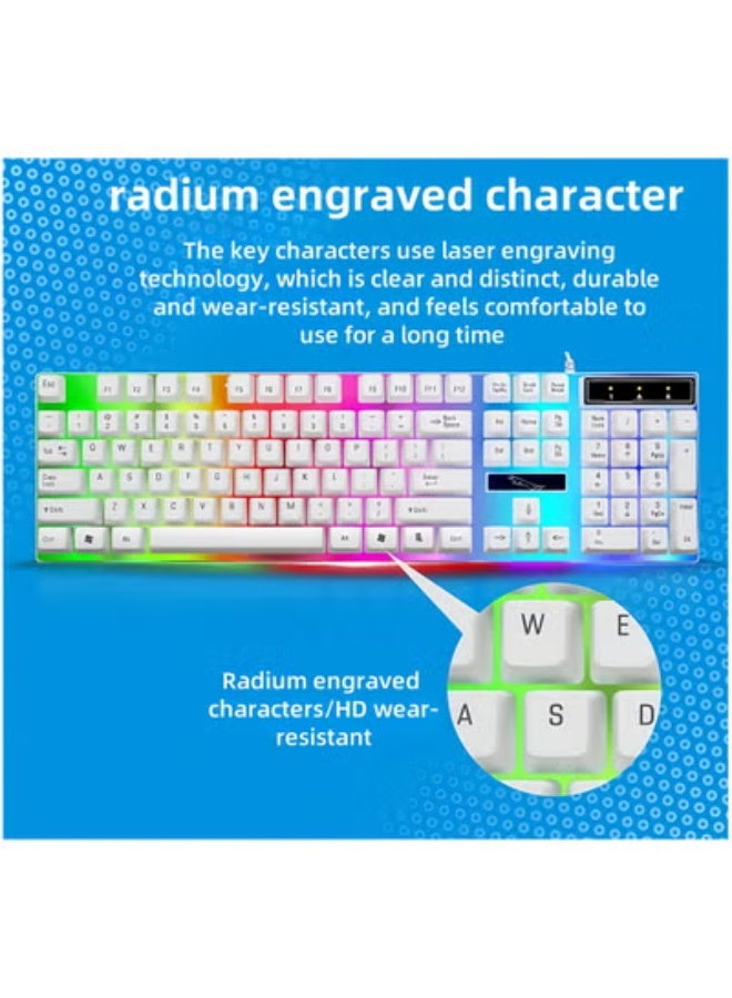 high quality G21 wired LED gaming keyboard and mouse set - Image 2