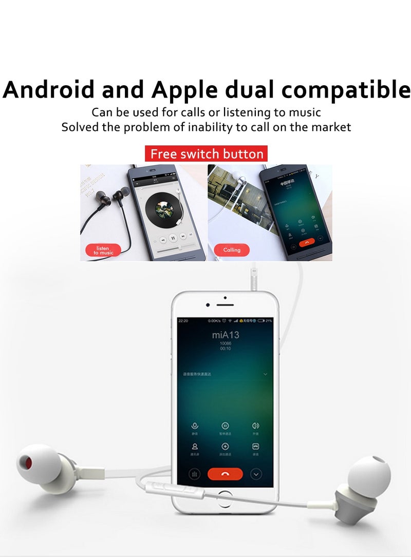 Lightning Connector Wired In-Ear Headphones for iPhone White