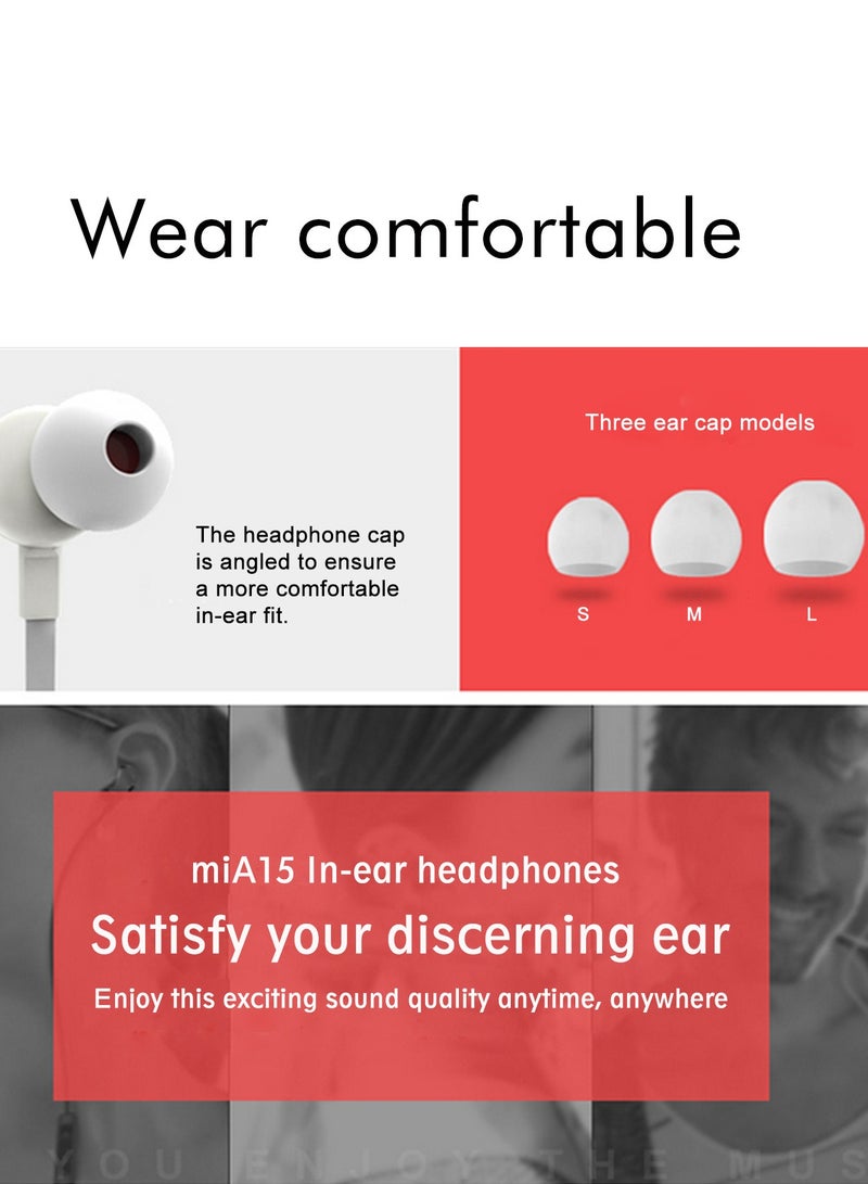 Lightning Connector Wired In-Ear Headphones for iPhone White