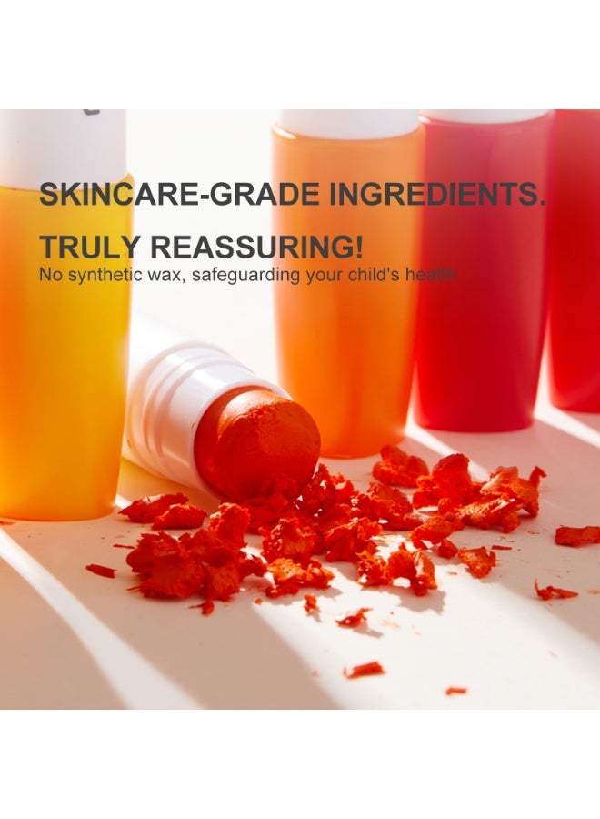 Mideer Refillable Silky Crayon Refills 12 Colors – Replacement Pack for Kids Silky Quick Dry Crayons, Smooth Coloring Refill Set for Preschool Art Supplies Age 3+ - Image 3