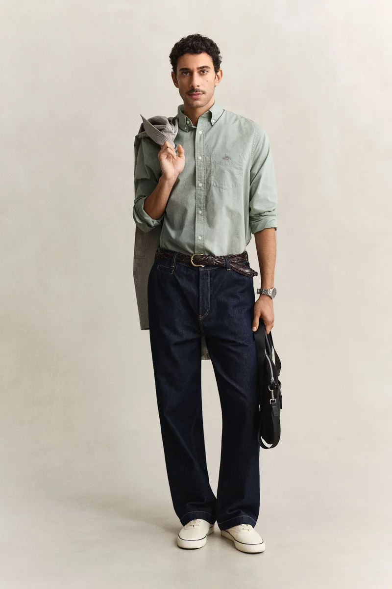 غانت Regular Classic Poplin Shirt