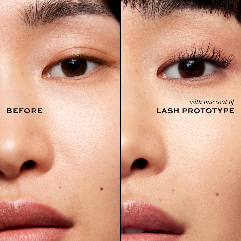 MAKE Beauty Lash Prototype, Volumizing Lengthening Mascara. Washable Formula for Volume and Length. Buildable, Non-Clumping, Black Mascara for Short Thin Lashes - Image 2
