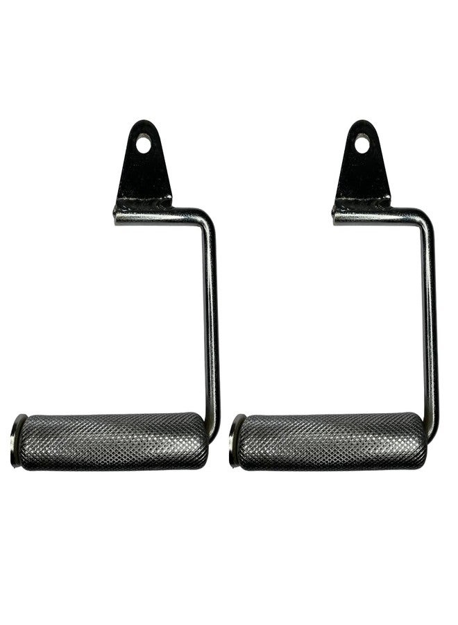 FITIFY Open Gym Handle for Cable Machines Attachment - Non-Slip 360° Rotatable Bar for Crossover & Upper Body Exercises (2 Pieces) - Image 1