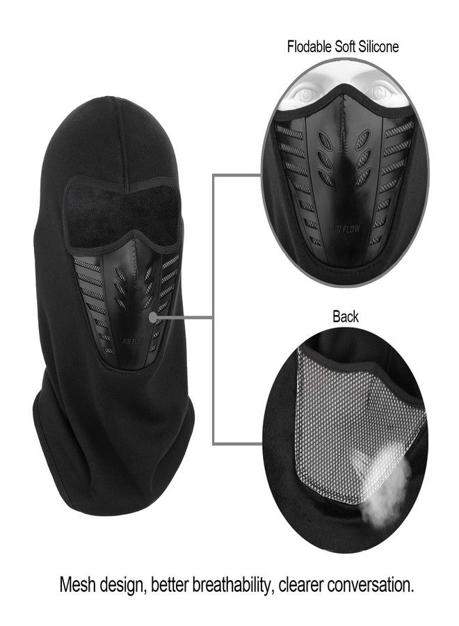تاغفو قناع تزلج TAGVO Balaclava، غطاء رأس شتوي من الصوف للرجال والنساء - Image 4