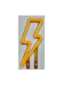 Edison Cartoon Shape Light Bulb LED Charging Light Bulb Color Fun Decorative Lamp Portable Night Light-Color:Lightning-warm Yellow 2200k-Size:68*112mm