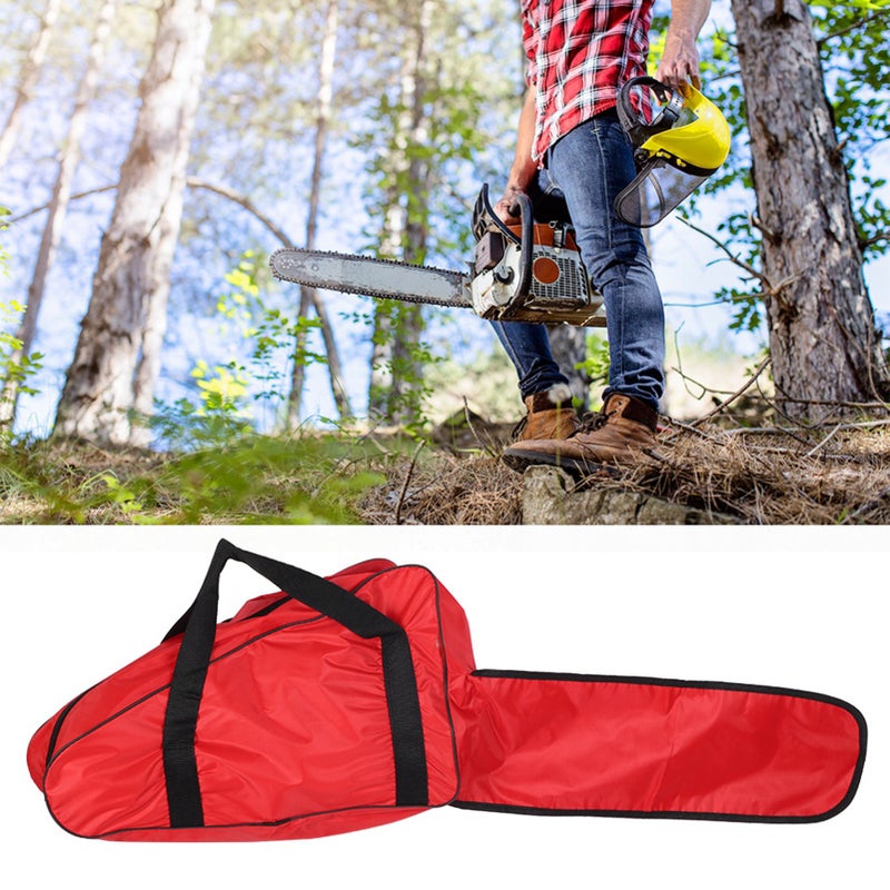 Chainsaw Carrying Bag: 600D Oxford Fabric Wear Resistant - Lightweight Portable Design With Handle Zipper Chainsaw Storage Bag for 12in 14in 16in Chainsaws, Agriculture Forestry Use - Image 2