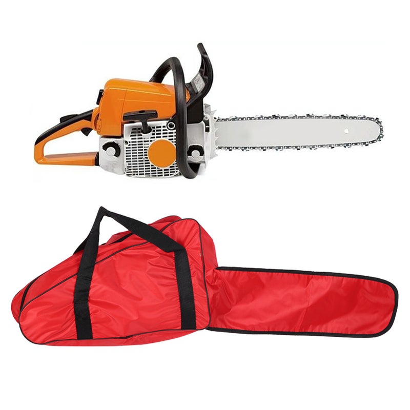 Chainsaw Carrying Bag: 600D Oxford Fabric Wear Resistant - Lightweight Portable Design With Handle Zipper Chainsaw Storage Bag for 12in 14in 16in Chainsaws, Agriculture Forestry Use - Image 4