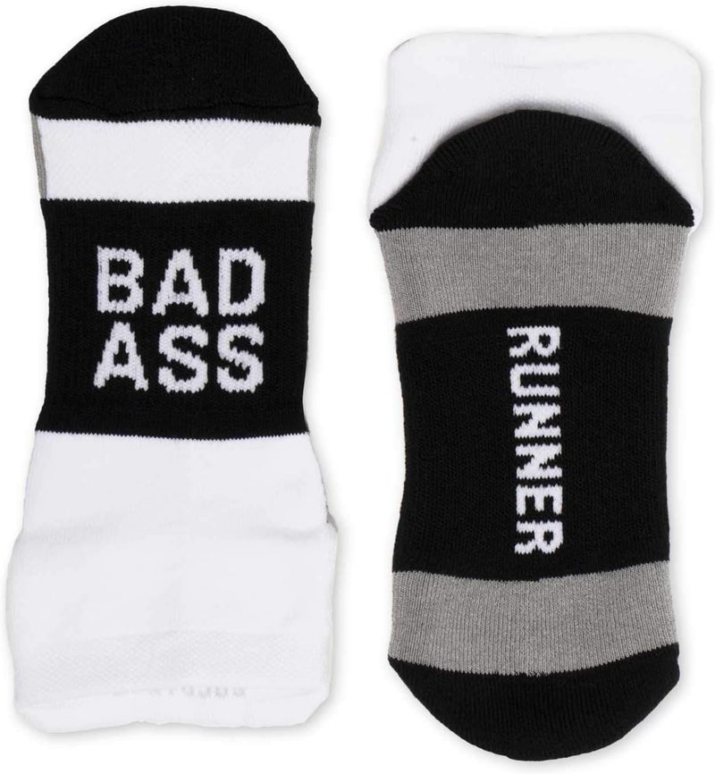 Gone For a Run Inspirational Ankle Socks for Women - Affirmation - Fun Running Socks - Runners Gifts & Motivation - Image 1