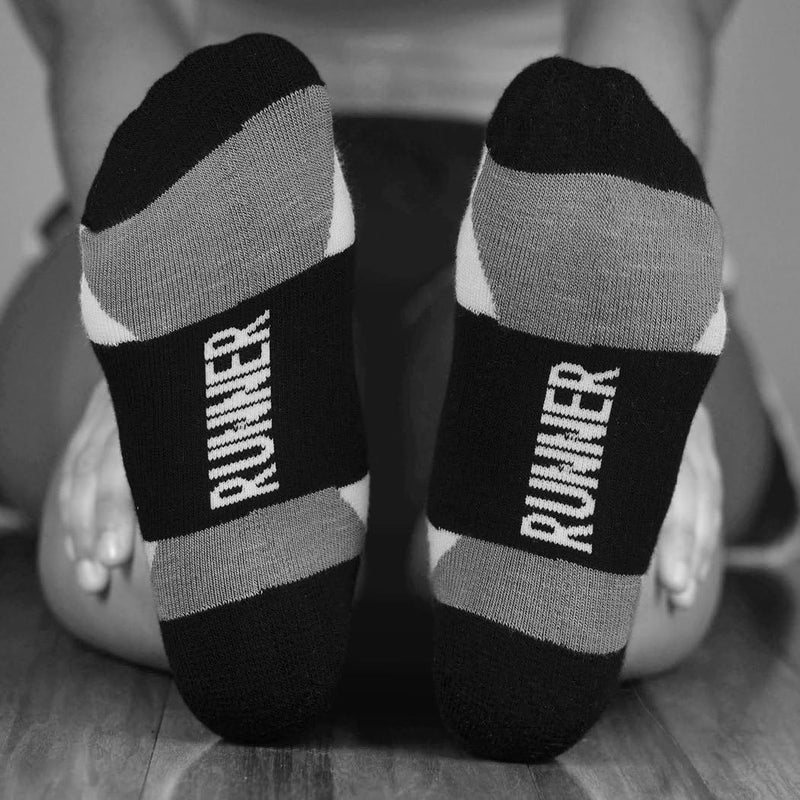 Gone For a Run Inspirational Ankle Socks for Women - Affirmation - Fun Running Socks - Runners Gifts & Motivation - Image 3