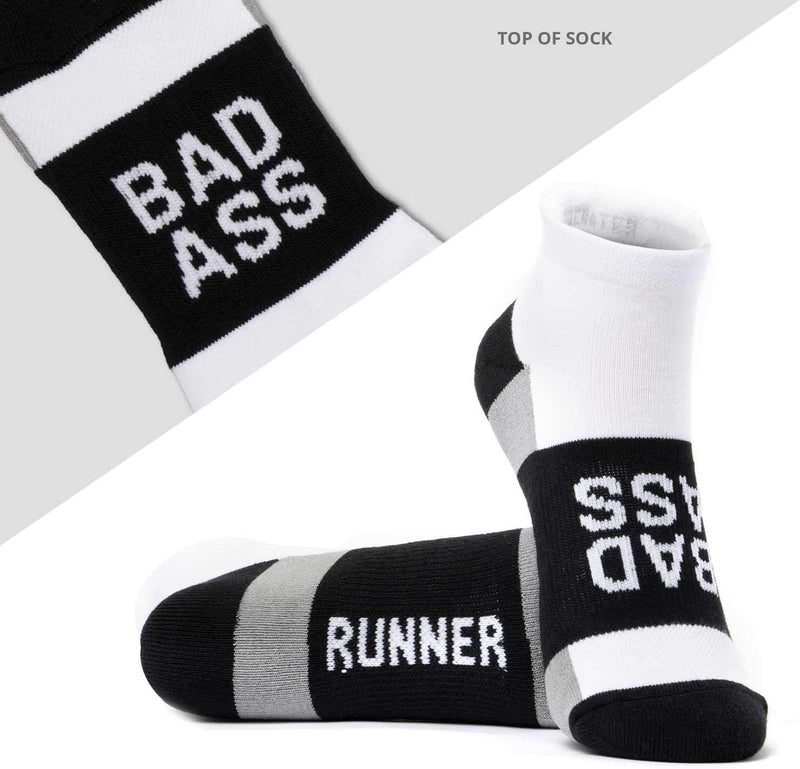 Gone For a Run Inspirational Ankle Socks for Women - Affirmation - Fun Running Socks - Runners Gifts & Motivation - Image 4