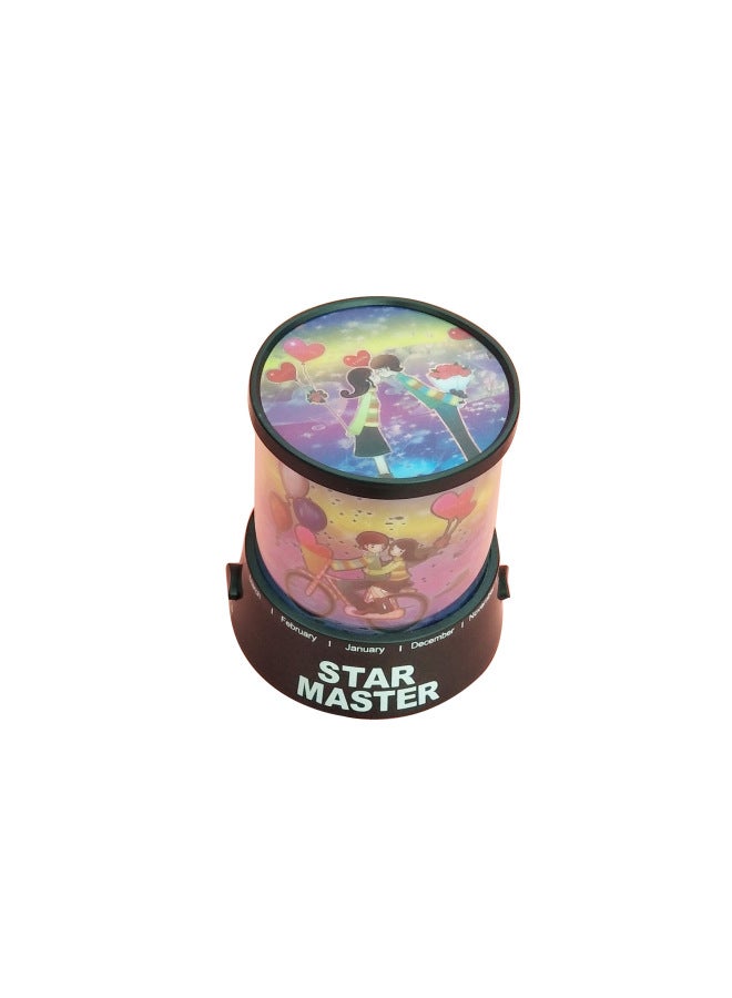 LED Starry Sky Yiren Projector Starry Sky Light Colorful Night Light Sleeping Light Novelty Hot Sale Stall Supply-Color:Kewpie★Special★  - Image 5