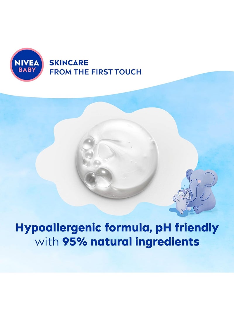 Nivea Baby Shampoo Gentle And Mild, With Almond Milk & Vitamins B5, C, E, 500m - Image 3