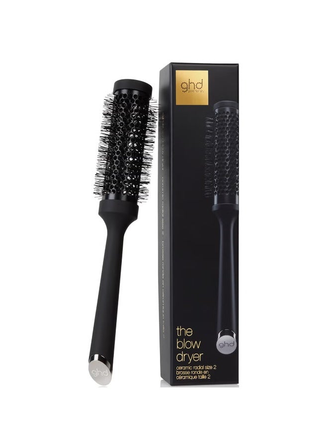 ghd The Blow Dryer Ceramic Radial Hair Brush Size 2 35mm - Image 2