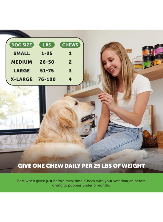 Pet Honesty 6 Billion CFU Dog Probiotics with Prebiotics, Digestive Enzymes, & Fiber - Relief for Occasional Diarrhea, Gas, Bloating & Itchy Skin - Daily Gut Health & Immune Support for All Dogs (Pumpkin, 180 ct) - Image 5