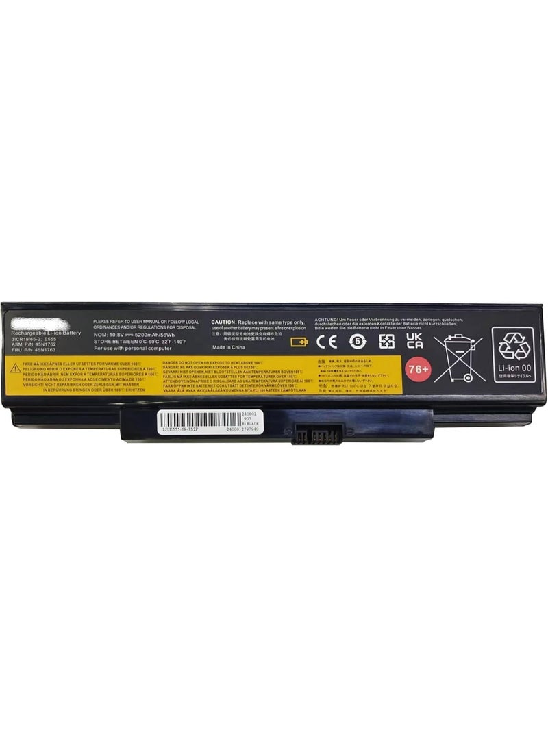 Terabyte Battery Compatible for //Le.novo. ThinkPad. Edge E550 E550c E555 E565 E560 E560-0KCD E560-0QCD E560-0UCD E565-02CD 45N1758 45N1758 45N177 59 45 N1760 45N1761 - Image 3