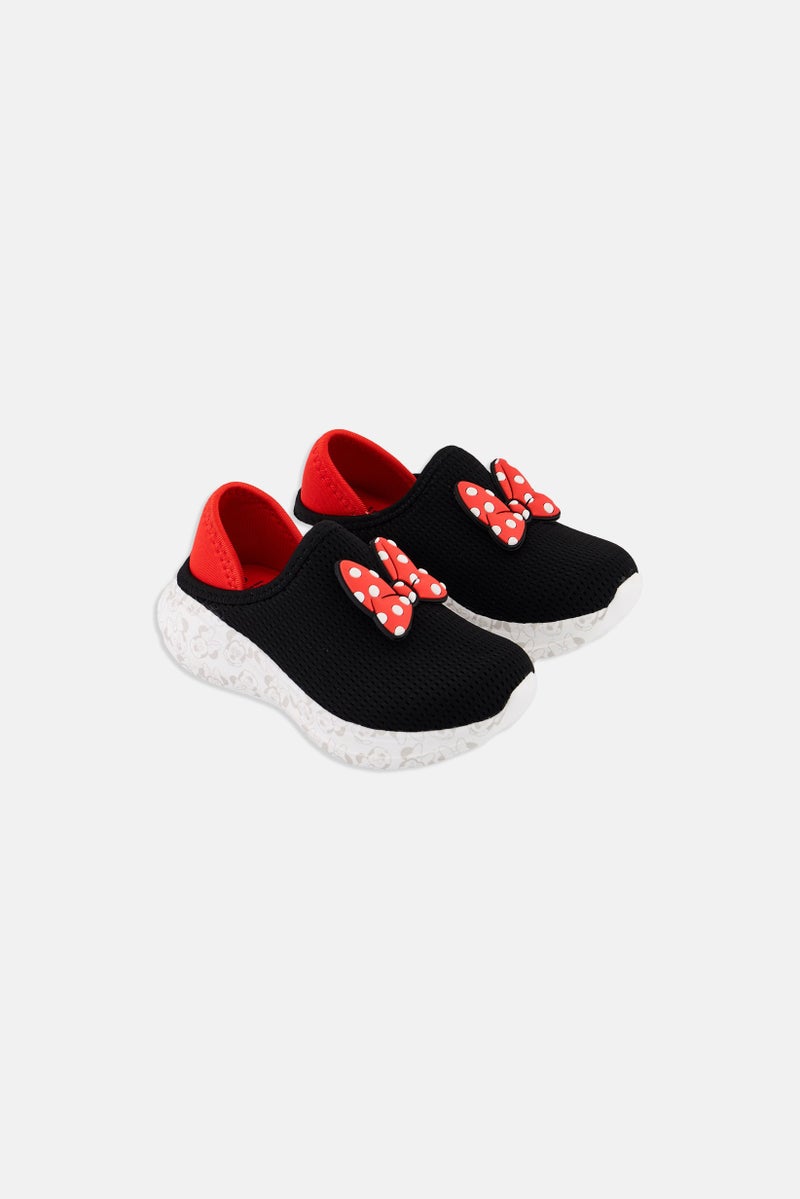 Disney Disney x Mickey Toddlers Girl Slip On Casual Shoes, Multicolor - Image 1