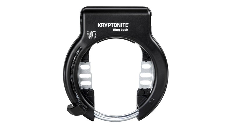 Kryptonite Ring Lock with Plug in Capability - Retractable with Flexible Mount - Image 1