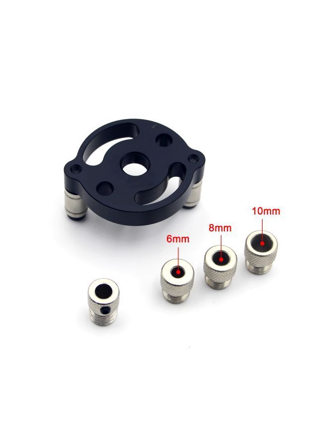 NIBEMINENT 5-Piece Straight Hole Puncher Set Black/Silver 22x4.50x9.50centimeter - Image 2