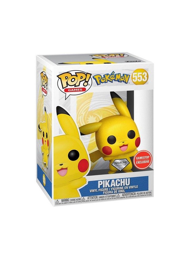 Funko Pop! Pokemon Diamond Waving Pikachu Exclusive Figure - Image 3