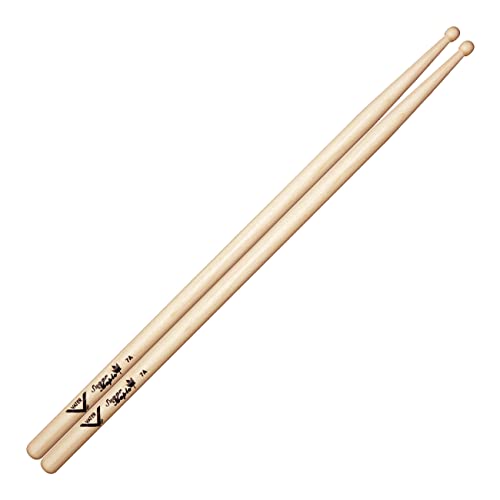 Vater 7A Wood Tip Sugar Maple Drum Sticks VSM7AW, Pair - Image 4