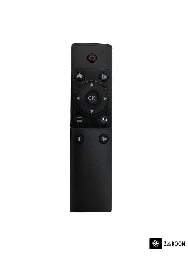Zaboon Remote Controller For Android TV 17.50*2.50*5.50cm Black