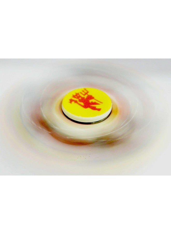 بريمسونس لعبة مكتب Premsons® Hand Spinner - لعبة تخفيف التوتر الحسي عالية السرعة بأصابع ناعمة للأطفال والكبار - هدية لحفلات أعياد الميلاد - محمل واحد - كرة قدم أمريكية - Image 5