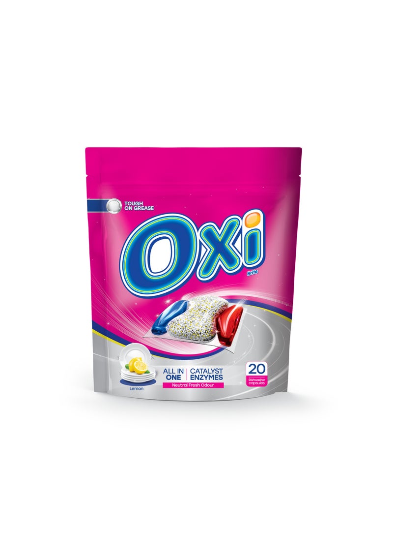 OXI Dishwasher 14 gm- 20 capsules