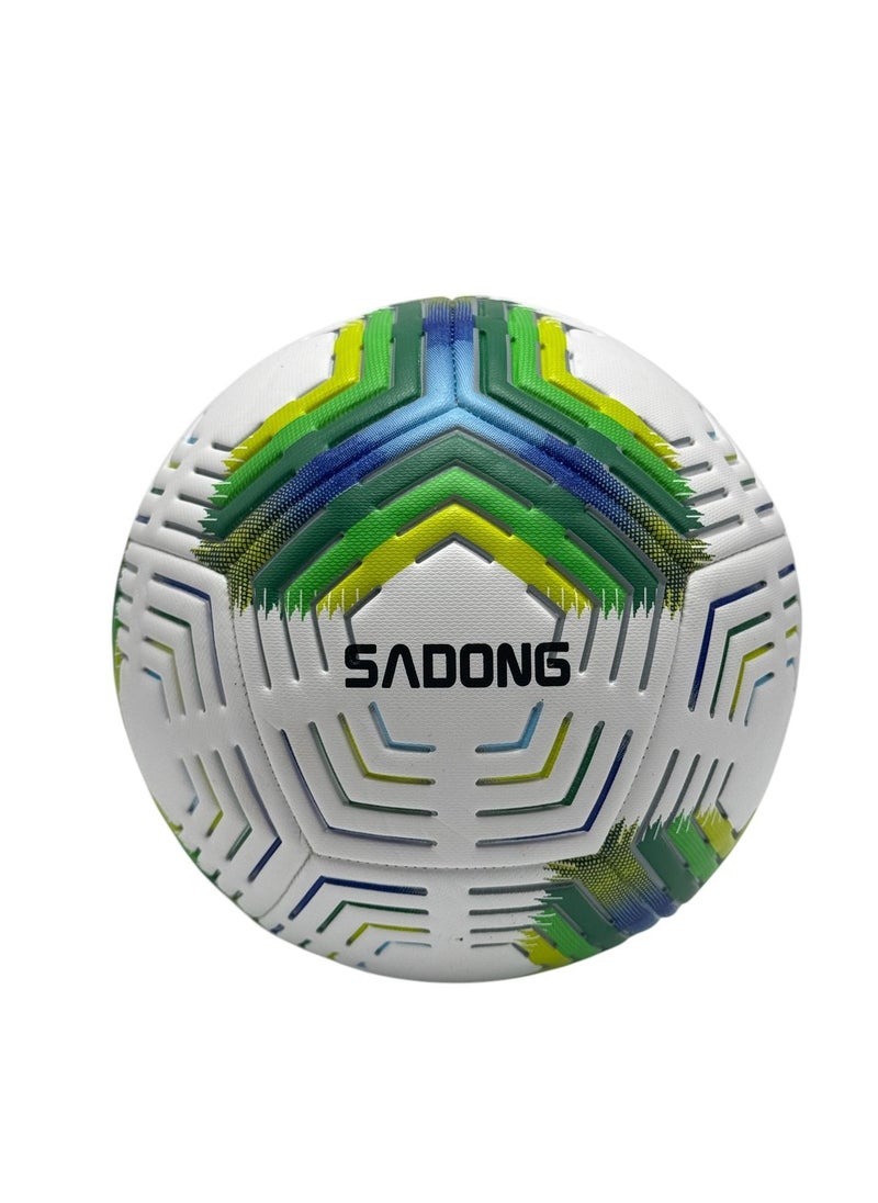 SportQ SportQ Professional Soccer Training Ball Size 5, Indoor Outdoor Soccer Training Ball for Soccer Players, Youth Soccer Fans, Training Competitions, Universal Ball  - Image 1