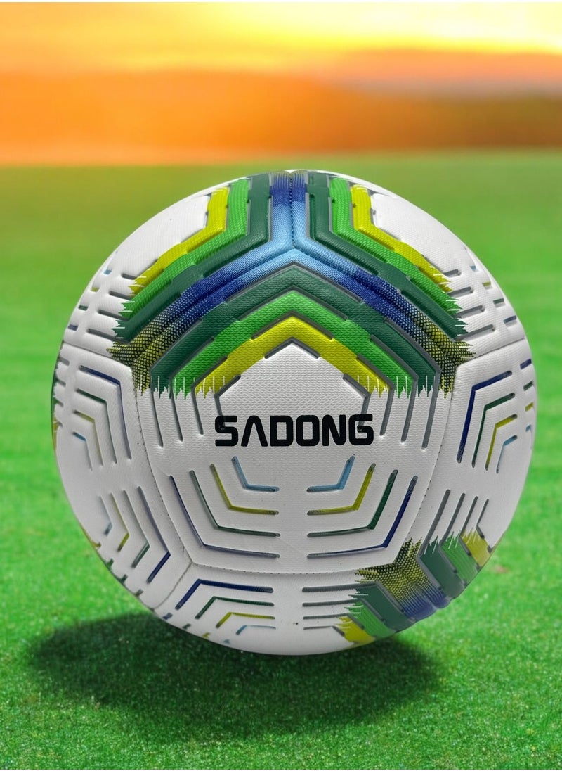 SportQ SportQ Professional Soccer Training Ball Size 5, Indoor Outdoor Soccer Training Ball for Soccer Players, Youth Soccer Fans, Training Competitions, Universal Ball  - Image 2