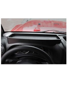 Excefore Center Console Insert Organizer Storage Tray for 2011-2018 Jeep Wrangler JK JKU, Pilot Box Secondary Storage, Black  - Image 2