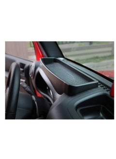 Excefore Center Console Insert Organizer Storage Tray for 2011-2018 Jeep Wrangler JK JKU, Pilot Box Secondary Storage, Black  - Image 3