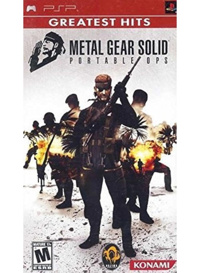 Konami معدن جير سوليد بورتابل أوبس - سوني بي إس بي - Image 1