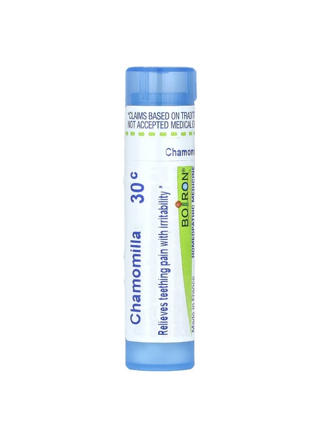 Boiron Boiron, Chamomilla, 30C, Teething  & Irritability, Approx 80 Pellets 