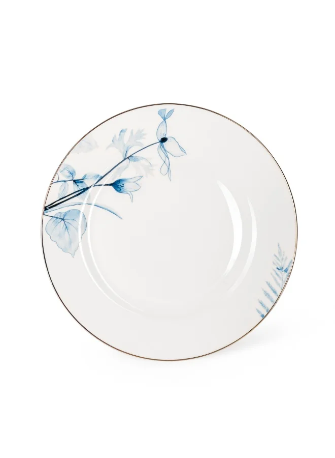 Fissman  4-Piece Dinner Plates 19cm Tableware Lyon Series, Porcelain Plate For Serving  | Best Price UAE